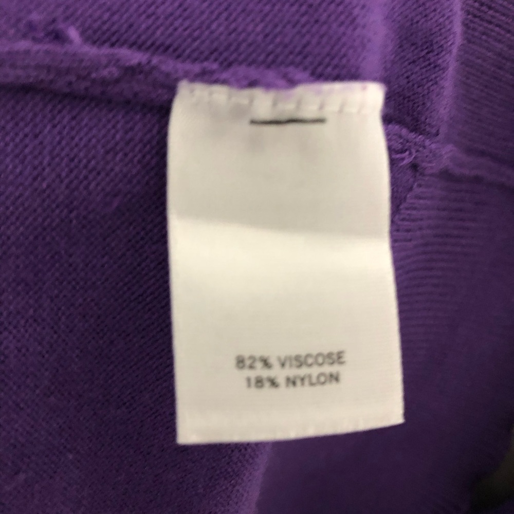 Halogen Purple Button Front Cardigan - image 6